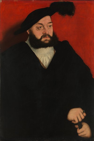 Johann der Jüngere, Erbprinz von Sachsen von Lucas Cranach the Elder